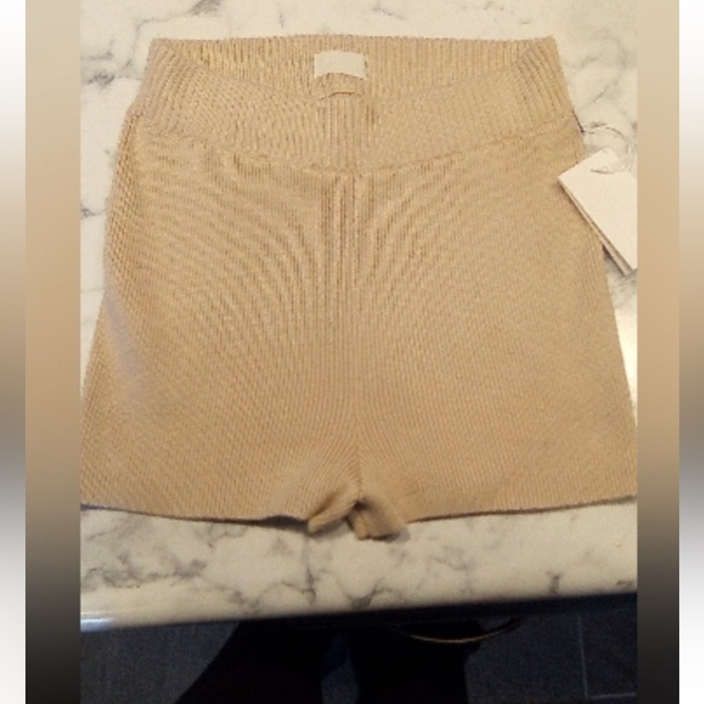 MOTHER NWT Ribbed HW BLISSFUL BOOTIE SHORT  SIZE XS